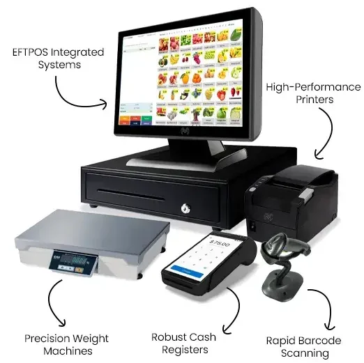 Best POS System for Fruit and Veg Business by MetricsERP POS System